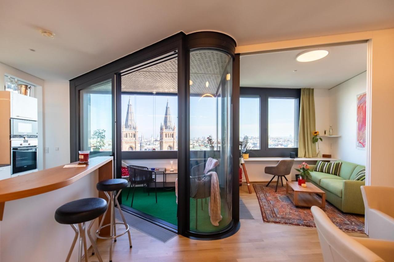 Skyflats Vienna - Rooftop Apartments Exterior foto